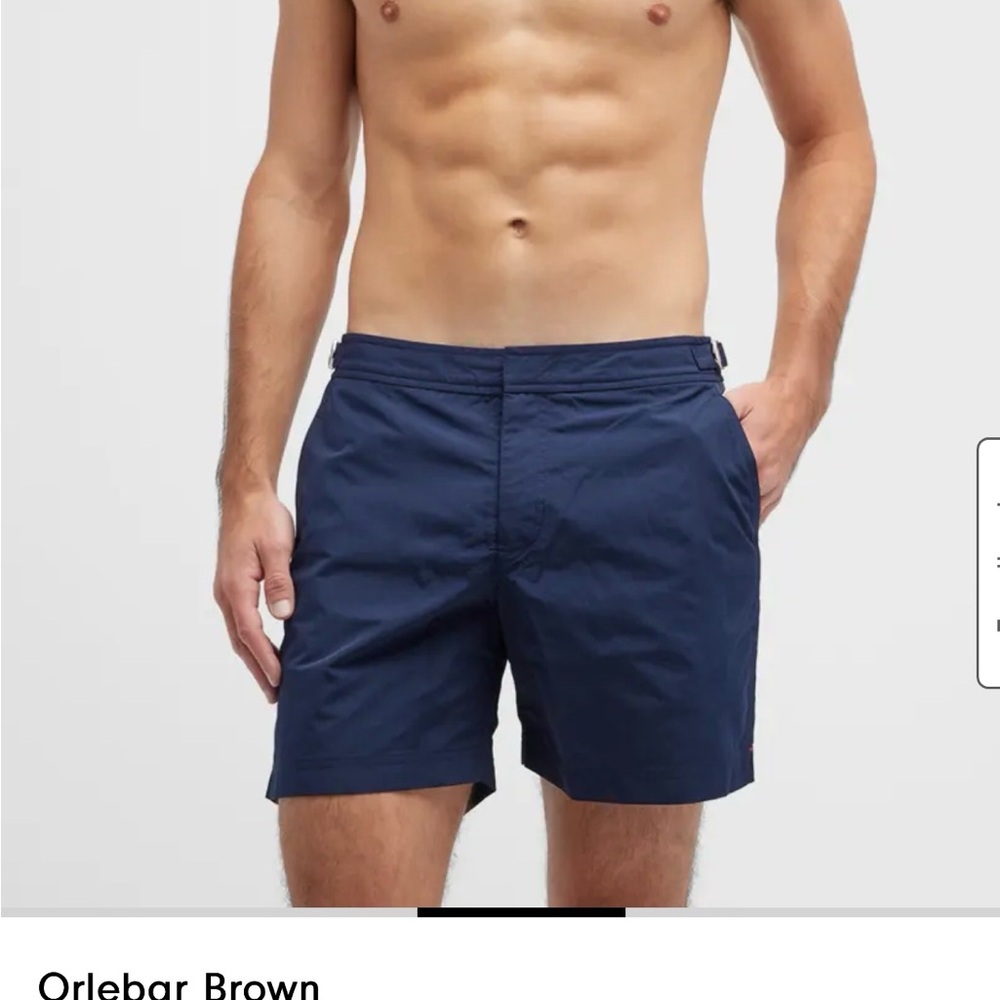 Orlebar Brown Classic Blue Swim Trunks